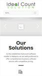 Mobile Screenshot of idealcount.com